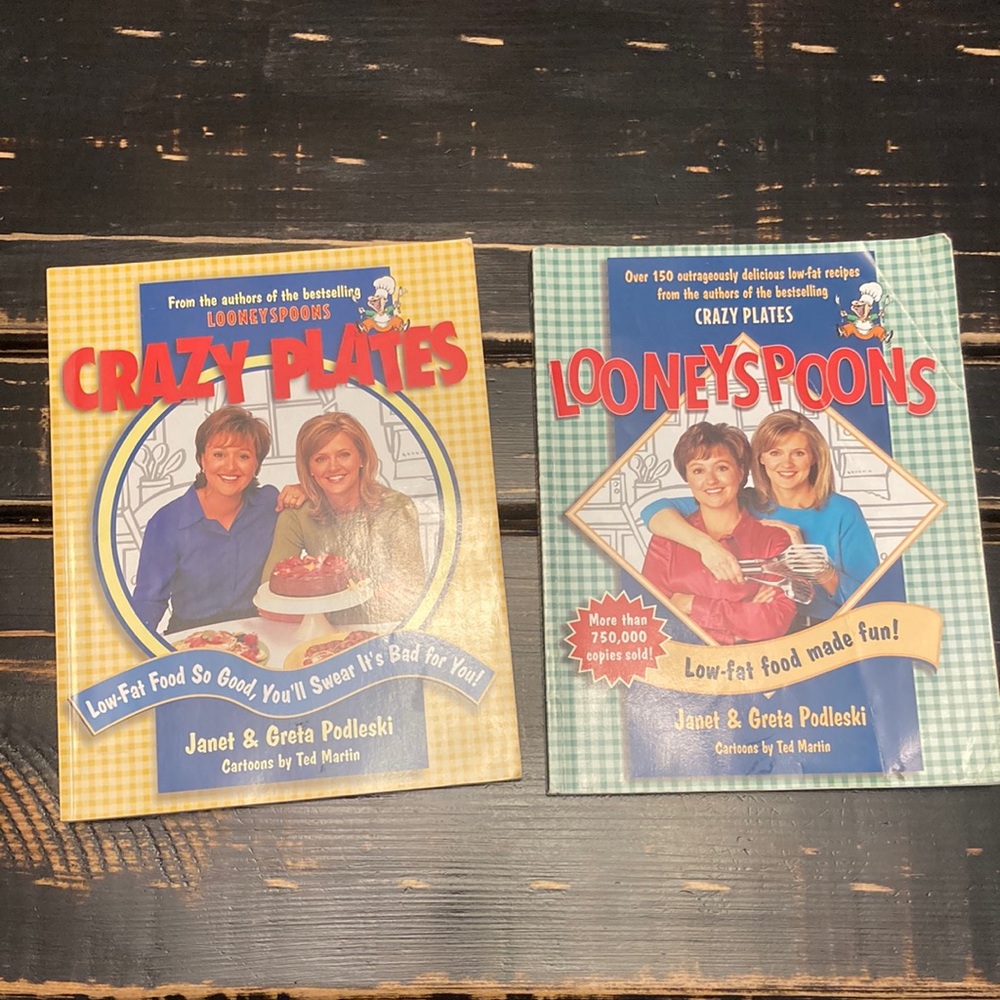 Cookbook bundle: Crazy Plates and Looney Spoons